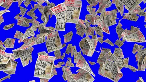Zeitungen-Fallen-Nachrichten-Boulevardzeitung-Journalismus-Schlagzeile-Geschichte-Presse-Paparazzi-4k